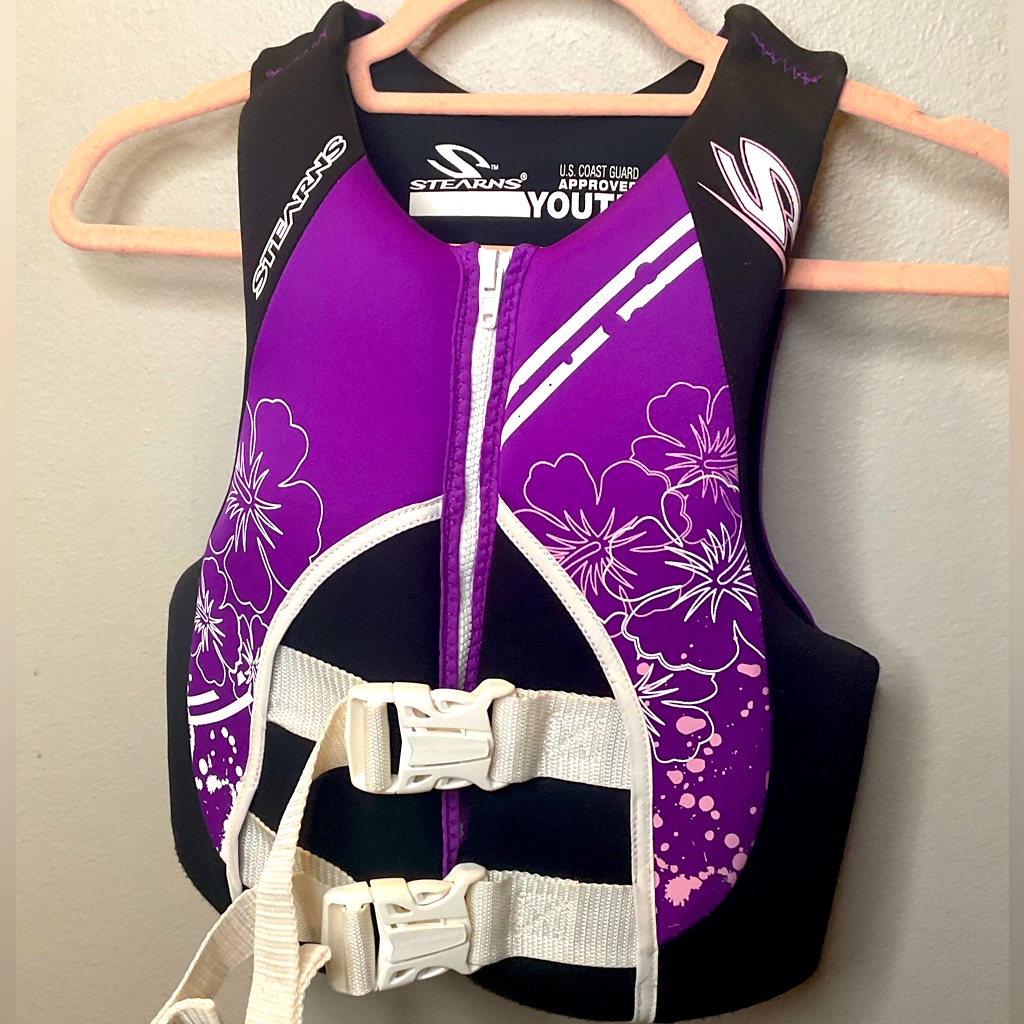Stearns Brand Youth Purple Life VestLife Jacket